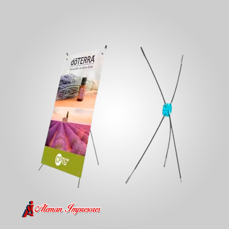 Mini X-Banner en El Salvador | Banner de Escritorio Portátil