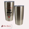 Termo doble pared silver personalizado