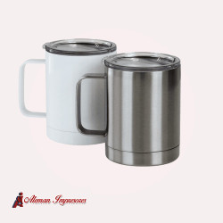 Vaso de acero con asa 400ml personalizado