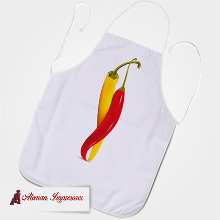 Delantales poliéster personalizados