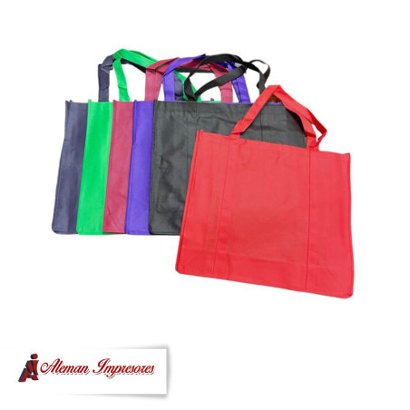 Bolsa Ecológica Personalizada 48x43x15cm Entrega Rápida en El Salvador