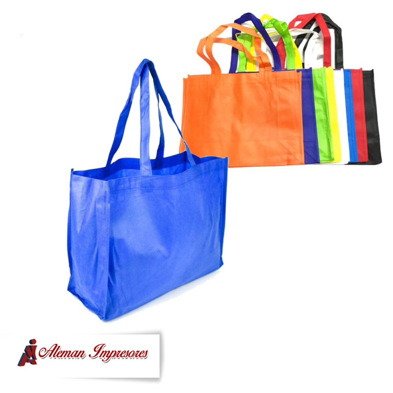 Bolsa Ecológica 40x30x15 Horizontal - Serigrafía de Alta Calidad 🇸🇻