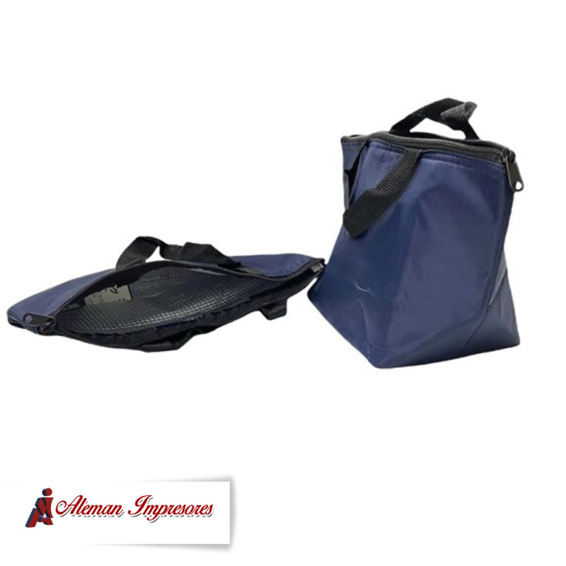 Lonchera de Nylon Térmica con Asa 21x17x11 cm - Personalizada 🍱