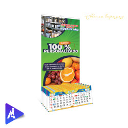 Calendario de Pared Barato - Santoral Bimestral y Varilla